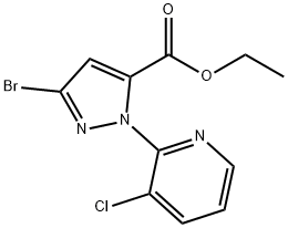 ETHYL 3-BROMO-1-(3-CHLOROPYRIDIN-2-YL)-1H-PYRAZOLE-5-CARBOXYLATE