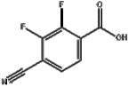 4-CYANO-2,3-DIFLUOROBENZOIC ACID