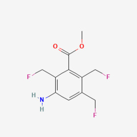 methyl 5-amino-2,3,6-trifluoromethylbenzoate