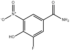 3-fluoro-4-hydroxy-5-nitrobenzamide