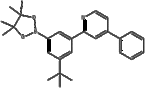 2-[3-(1,1-dimethyl ethyl)-5-(4,4,5,5-tetramethyl-1,3,2-dioxyborane-2-yl) phenyl]-4-phenyl-pyridine