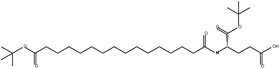 L-Glutamic acid, N-[16-(1,1-dimethylethoxy)-1,16-dioxohexadecyl]-, 1-(1,1-dimethylethyl) ester