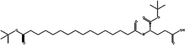 L-Glutamic acid, N-[16-(1,1-dimethylethoxy)-1,16-dioxohexadecyl]-, 1-(1,1-dimethylethyl) ester