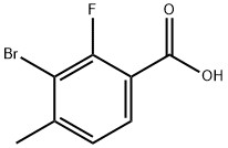 3-bromo-2-fluoro-4-methylbenzoic acid