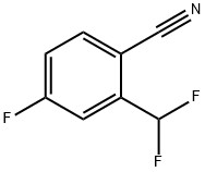 2-(difluoromethyl)-4-fluorobenzonitrile