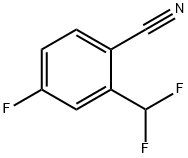 2-(difluoromethyl)-4-fluorobenzonitrile