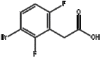 3-bromo-2,6-difluorophenylacetic acid