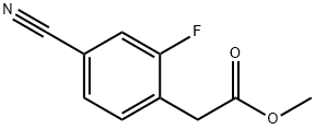 Methyl 2-(4-cyano-2-fluorophenyl)acetate