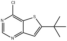 6-T-BUTYL-4-CHLOROTHIENO[3,2-D]PYRIMIDINE