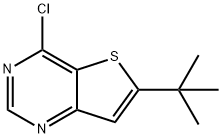 6-T-BUTYL-4-CHLOROTHIENO[3,2-D]PYRIMIDINE