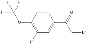 2-bromo-3'-fluoro-4'-trifluoromethoxyacetophenone