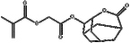 2-Propenoic acid, 2-methyl-, 2-oxo-2-[(5-oxo-4-oxatricyclo[4.3.1.13,8]undec-2-yl)oxy]ethyl ester