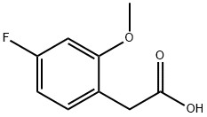 2-Methoxy-4-fluorophenylacetic acid