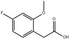 2-Methoxy-4-fluorophenylacetic acid