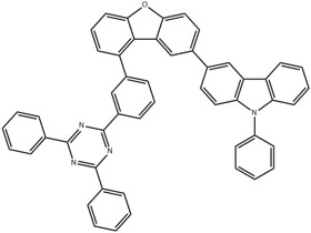 3-[9-[3-(4,6-Diphenyl-1,3,5-triazin-2-yl)phenyl]dibenzofuran-2-yl]-9-phenylcarbazole