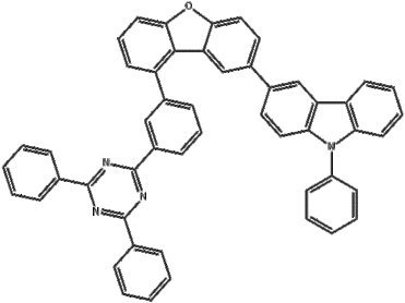 3-[9-[3-(4,6-Diphenyl-1,3,5-triazin-2-yl)phenyl]dibenzofuran-2-yl]-9-phenylcarbazole