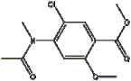 Methyl 5-chloro-2-methoxy-4-(N-methylacetamido)benzoate