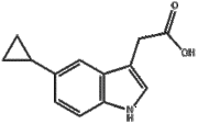 2-(5-Cyclopropyl-1H-indol-3-yl)acetic acid