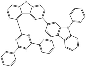 9H-Carbazole, 2-[9-(4,6-diphenyl-1,3,5-triazin-2-yl)-2-dibenzofuranyl]-9-phenyl-