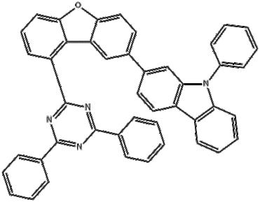 9H-Carbazole, 2-[9-(4,6-diphenyl-1,3,5-triazin-2-yl)-2-dibenzofuranyl]-9-phenyl-