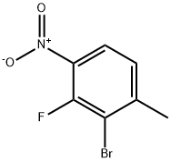 2-bromo-3-fluoro-1-methyl-4-nitrobenzene