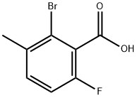 2-bromo-6-fluoro-3-methylbenzoic acid