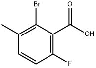 2-bromo-6-fluoro-3-methylbenzoic acid