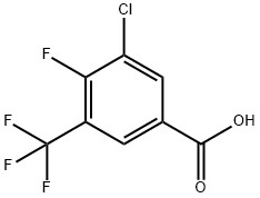 3-Chloro-4-fluoro-5-(trifluoromethyl)benzoicacid