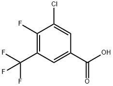 3-Chloro-4-fluoro-5-(trifluoromethyl)benzoicacid