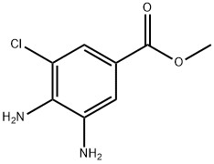 3,4-Diamino-5-chloro-benzoic acid methyl ester