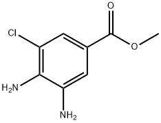 3,4-Diamino-5-chloro-benzoic acid methyl ester