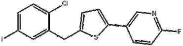 2-(2-Chloro-5-iodine benzyl)-5-(3-(6-fluoro-pyridyl)) thiophene