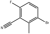 3-bromo-6-fluoro-2-methylbenzonitrile