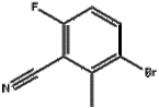 3-bromo-6-fluoro-2-methylbenzonitrile