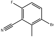 3-bromo-6-fluoro-2-methylbenzonitrile