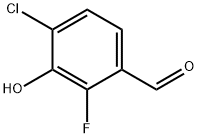 4-chloro-2-fluoro-3-hydroxybenzaldehyde