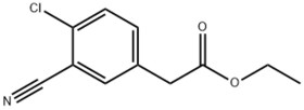 Ethyl 4-chloro-3-cyanophenylacetate