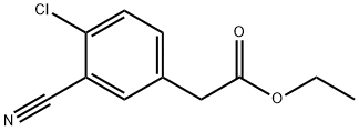 Ethyl 4-chloro-3-cyanophenylacetate