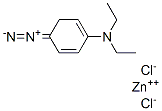 BENZENEDIAZONIUM,4-(DIETHYLAMINO)-,(T-4)- TETRACHLOROZINCATE