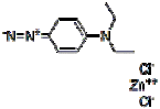 BENZENEDIAZONIUM,4-(DIETHYLAMINO)-,(T-4)- TETRACHLOROZINCATE