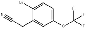 2-Bromo-5-(trifluoromethoxy)phenylacetonitrile