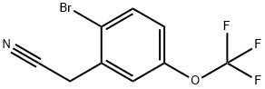 2-Bromo-5-(trifluoromethoxy)phenylacetonitrile