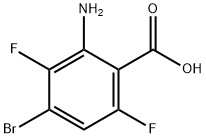 2-amino-4-bromo-3,6-difluorobenzoic acid