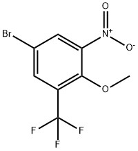 4-bromo-2-nitro-6-(trifluoromethyl)anisole