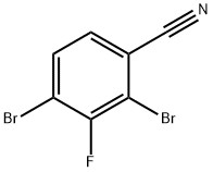 2,4-dibromo-3-fluorobenzonitrile