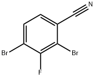 2,4-dibromo-3-fluorobenzonitrile