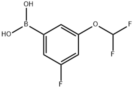 3-fluoro-5-(difluromethoxy)phenylboronic acid