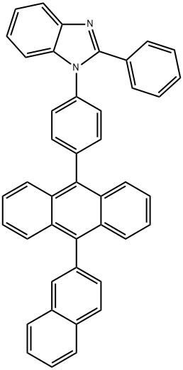 1-[4-(10-Naphthalen-2-yl-anthracen-9-yl)-phenyl]-2-phenyl-1H-benzoimidazole