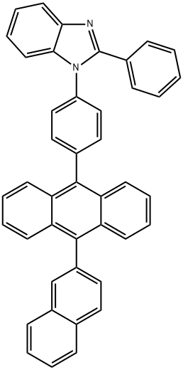 1-[4-(10-Naphthalen-2-yl-anthracen-9-yl)-phenyl]-2-phenyl-1H-benzoimidazole