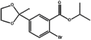 Benzoic acid, 2-bromo-5-(2-methyl-1,3-dioxolan-2-yl)-, 1-methylethyl ester